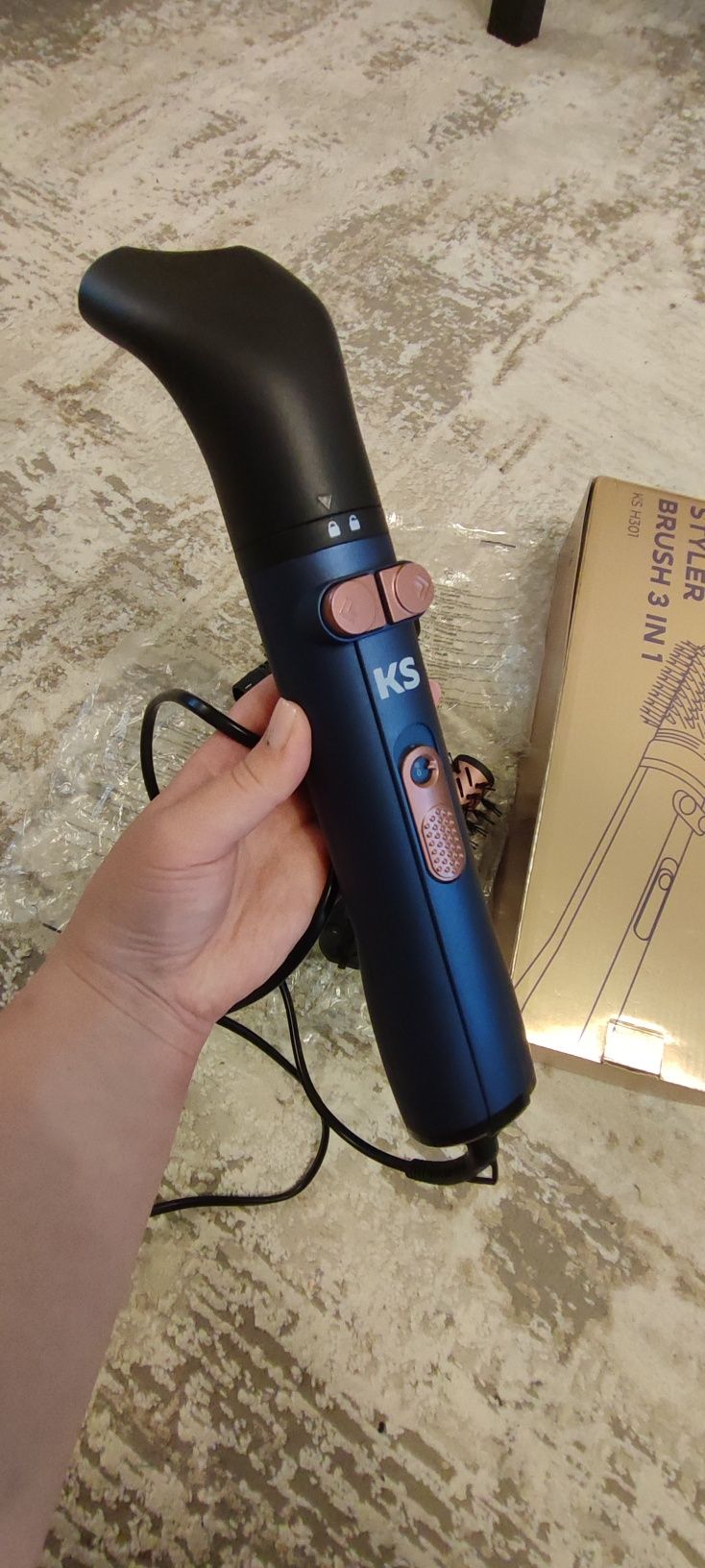 Фен-браш 3 в 1 KS Hair Styler Brush 3 in 1