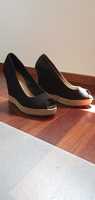 Sapatos Cunha pretos Tamanho 39 (Primark)