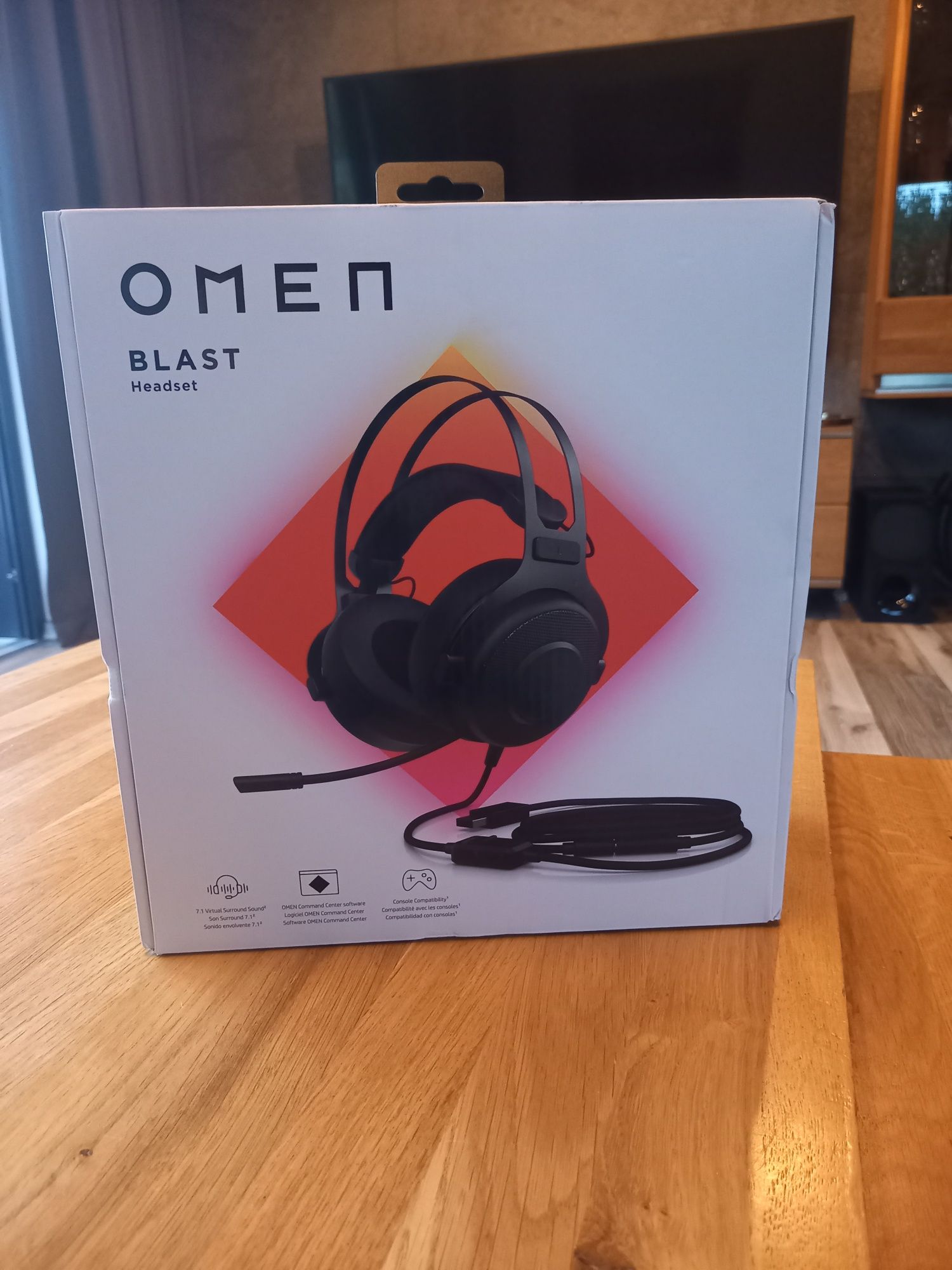 Nowe słuchawki OMEN BLAST 7.1