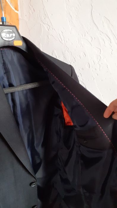 Garnitur męski czarny