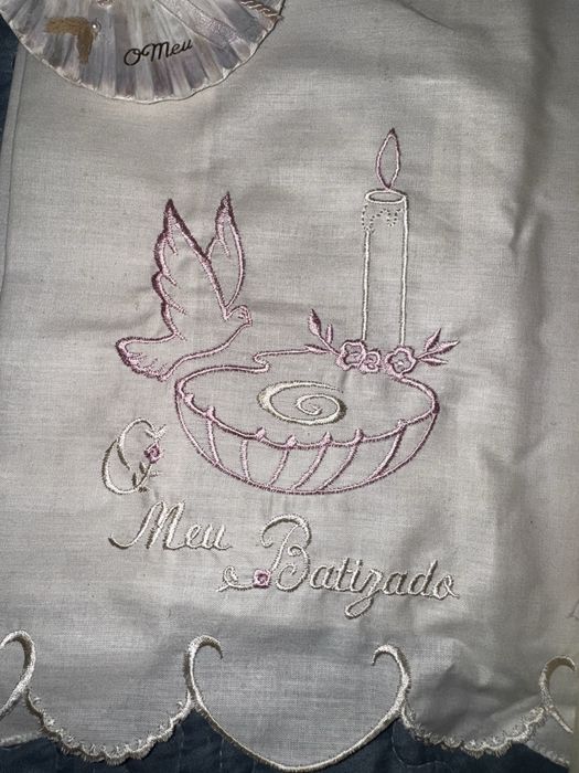 Conjunto Batismo Menina NOVO