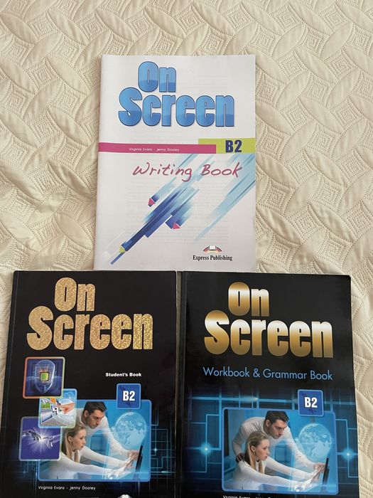 Підручник One Screen B2 (student’s book, work book, writing book)