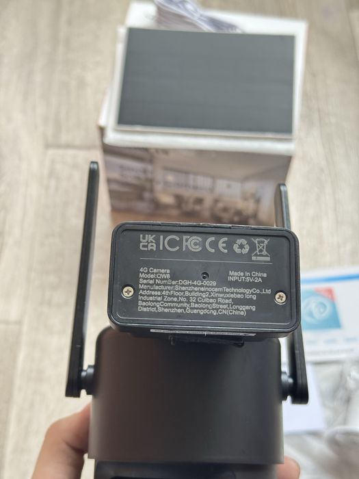 ‼️Вулична камера відеоспостереження 4G з Сонячною Батареєю