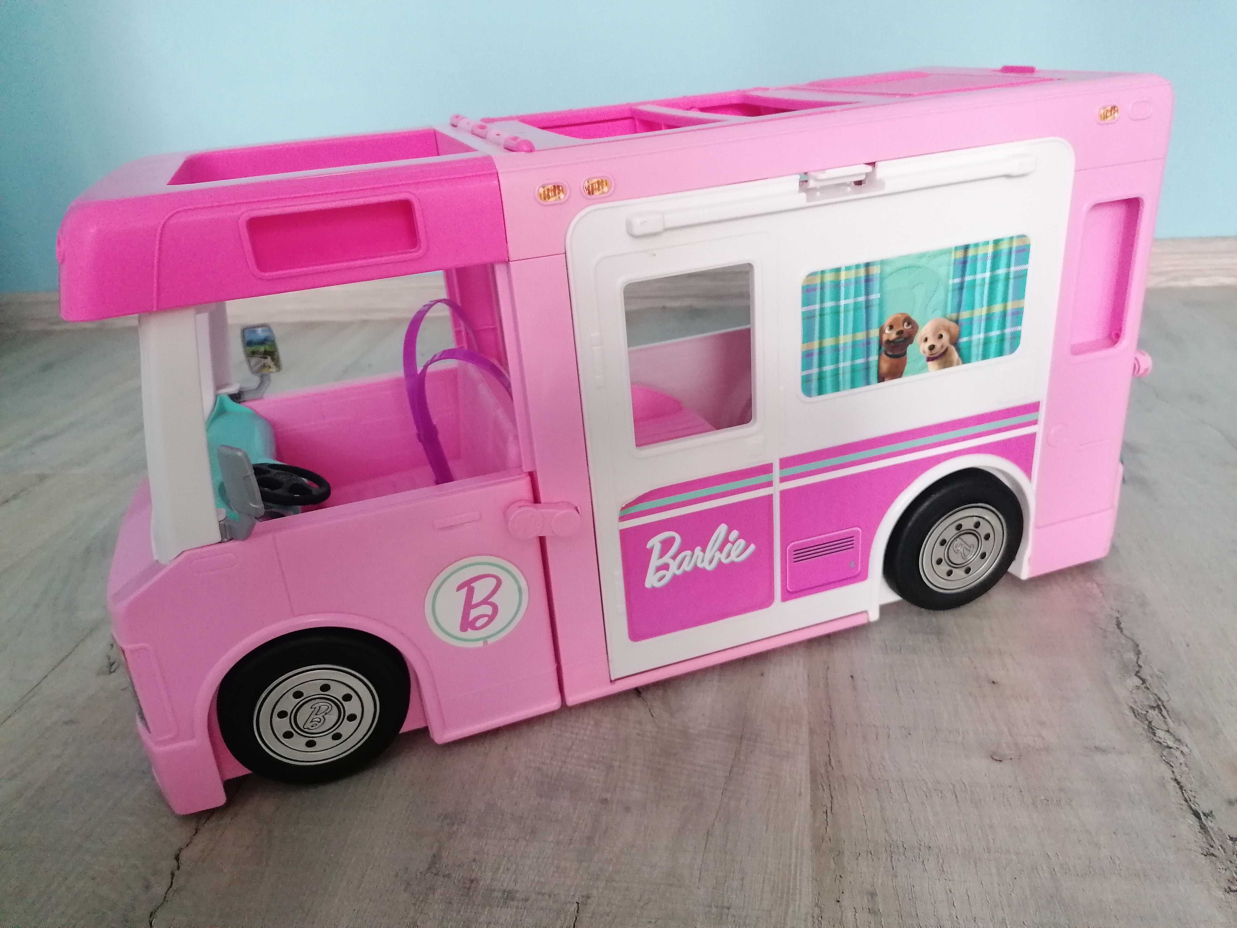 Kamper Barbie plus akcesoria