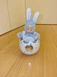 Caixa musical bibelot bebé menino
