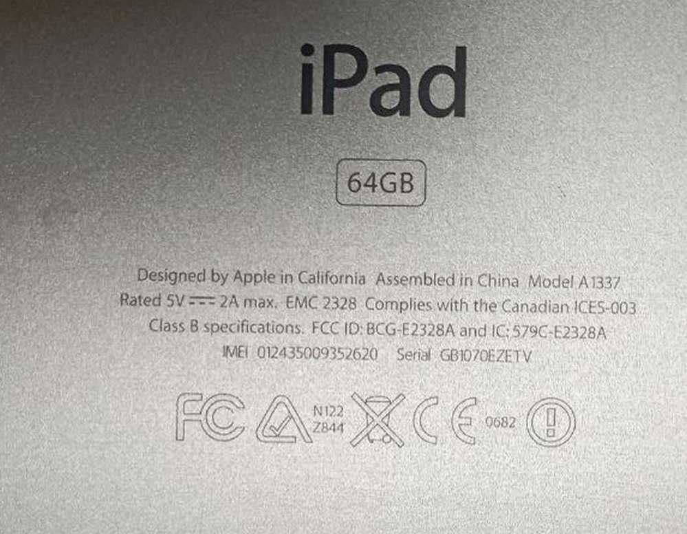 Apple IPad 1 А 1337