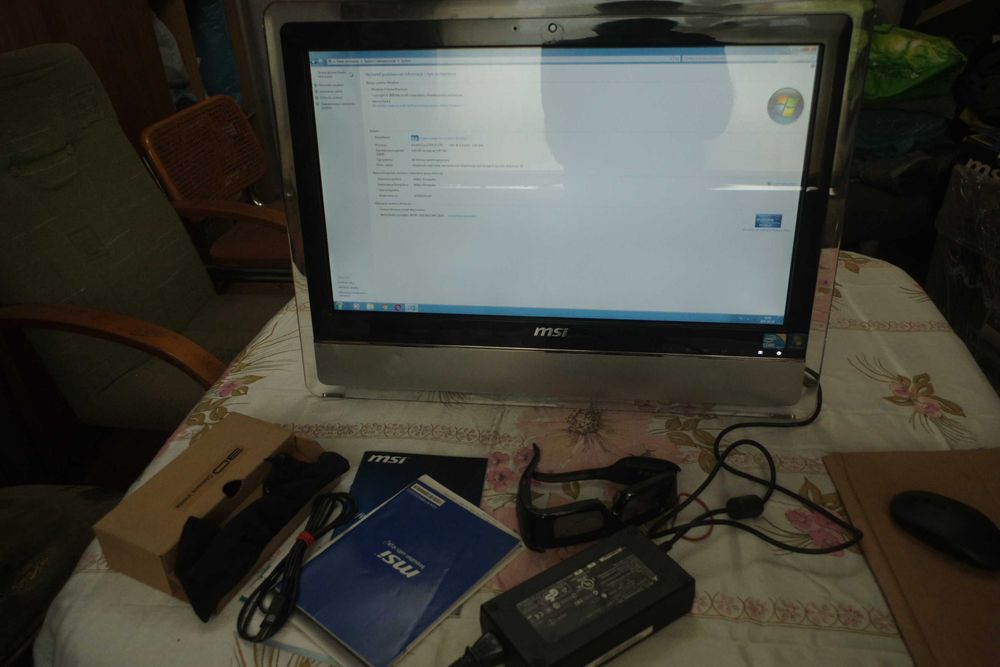 Komputer MSI all in one PC 24 dotykowy