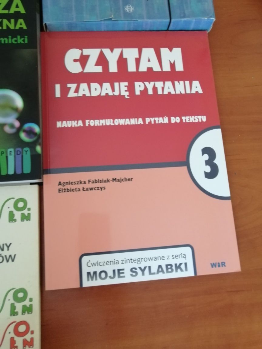 Zestaw książek logopedycznych Unikaty! Logopedia książki