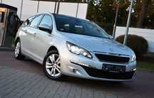 Peugeot 308 16r.1,6HDi 120KM AUTOMAT ASO Peugeot 100% ORYGINAŁ Panorama BEZ WKŁADU