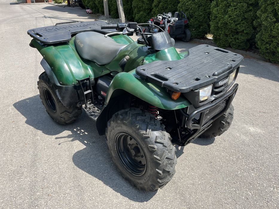 Quad Kawasaki Prairie KVF 400 4x4, homologacja L7E, transport