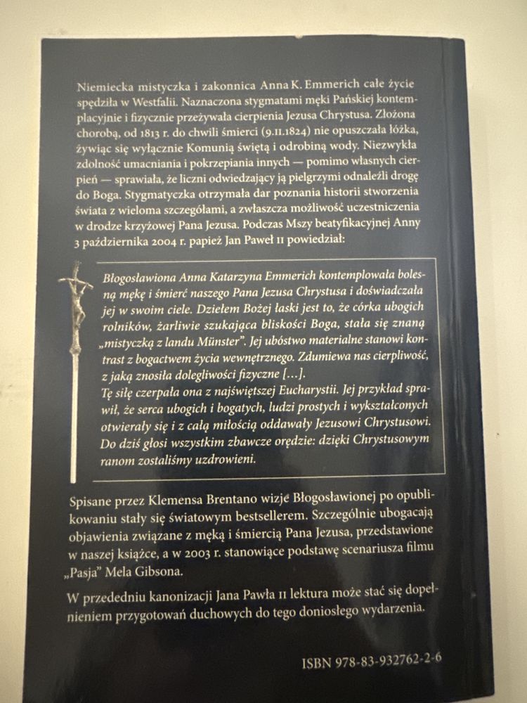 Pasja- wg objawień bł. Anny Katarzyny Emmerich
