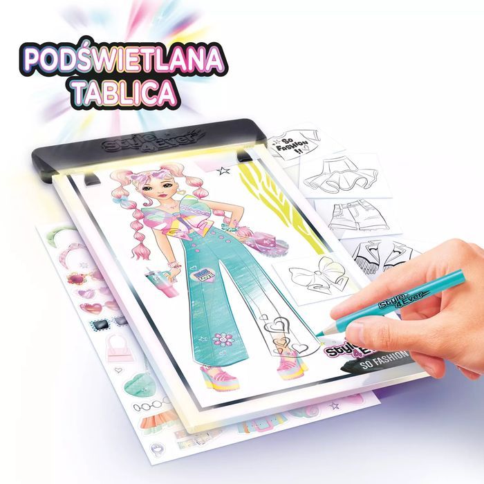 Projekt Moda - Podświetlana tablica do projektowania. Epee