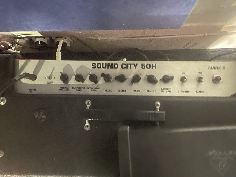 Wzmacniacz sound city marshall fender ibanez mesa boogie