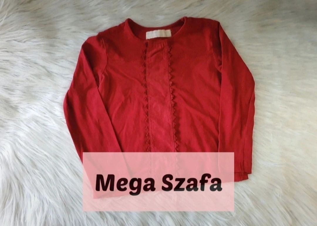 :) 104 Zara burgundowy sweter