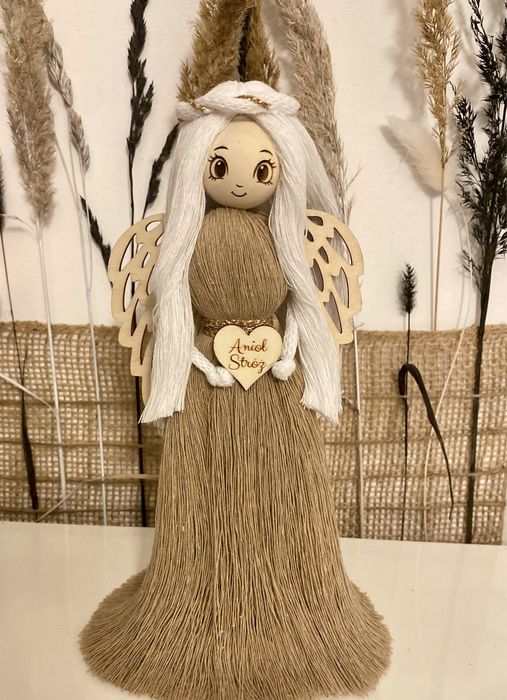 Aniołek - makrama (duzy)