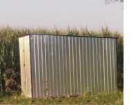 Garaż blaszany blaszak blaszak schowek 2x3 m domek narzędziowy 3x3