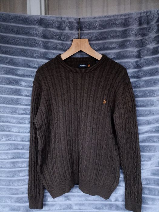 Бавовняний в'язаний светр Farah L