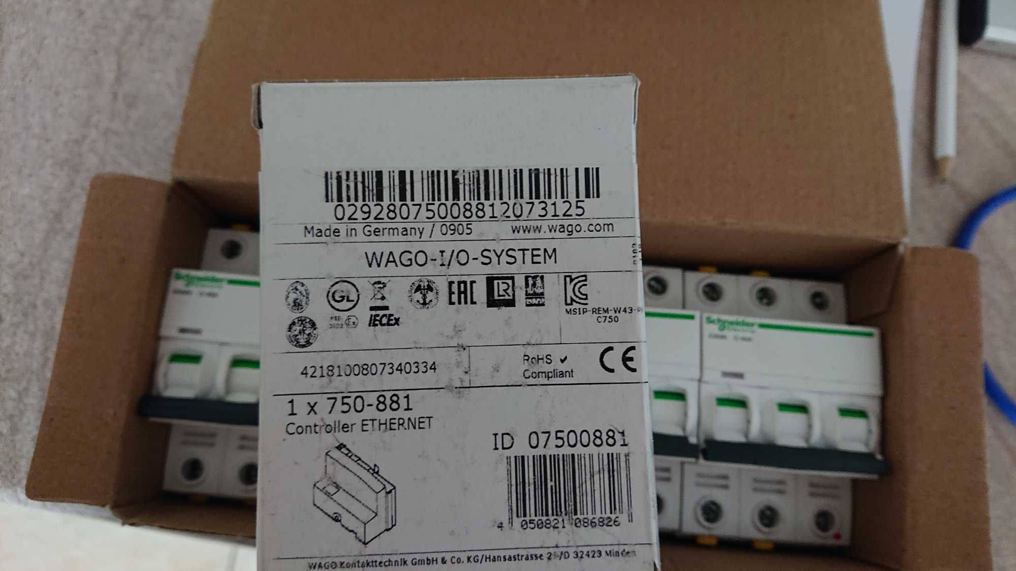 Programowalny sterownik PLC sieciowy Ethernet. WAGO 750-881