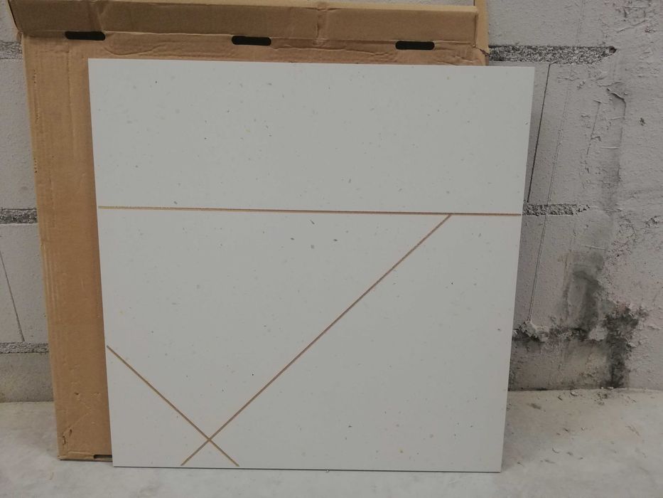 Dekor Estetic Bianco 59.8 X 59.8 Ceramika Paradyż