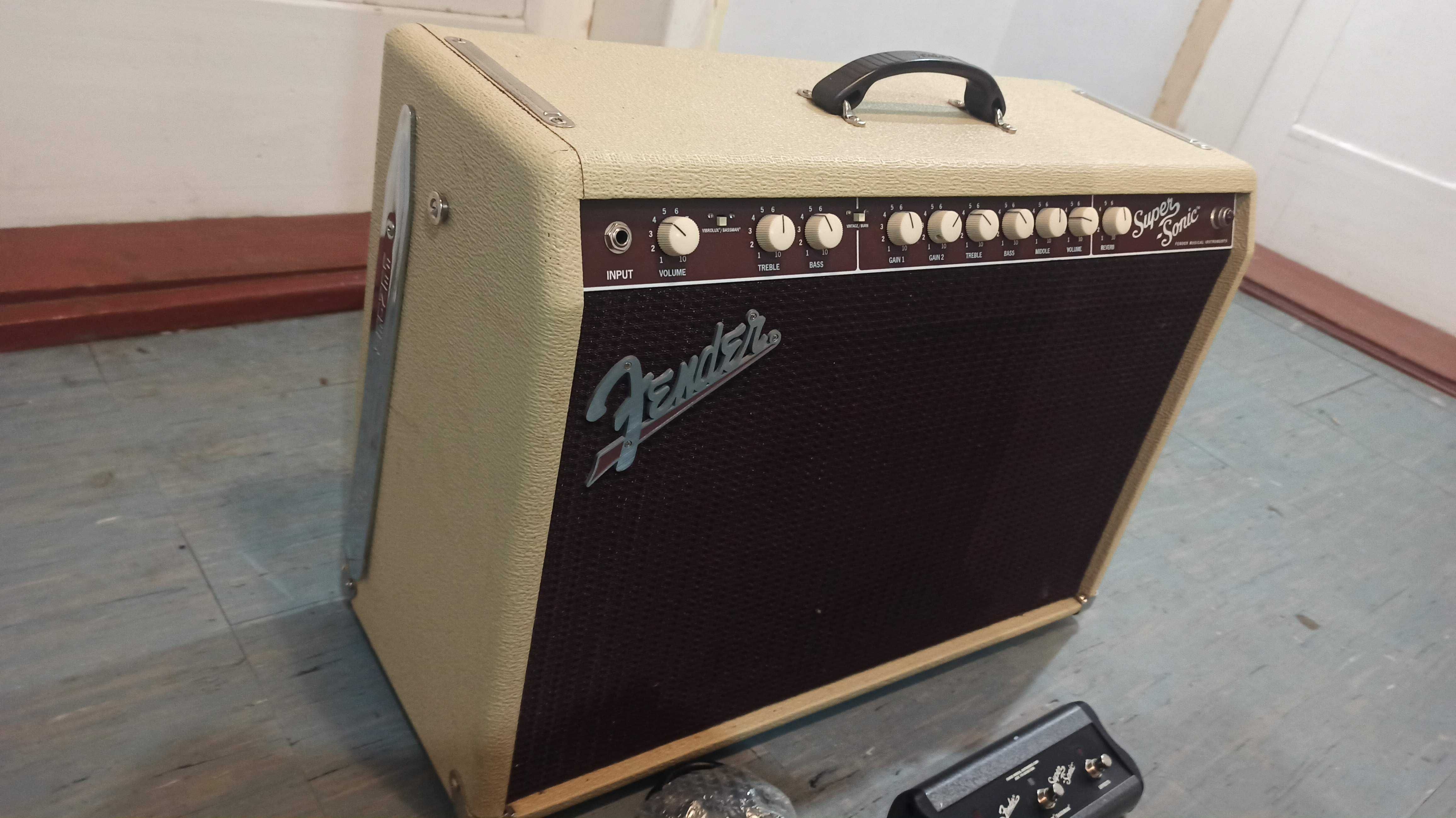 Fender Supersonic 60 Super Sonic footswitch JAK NOWY