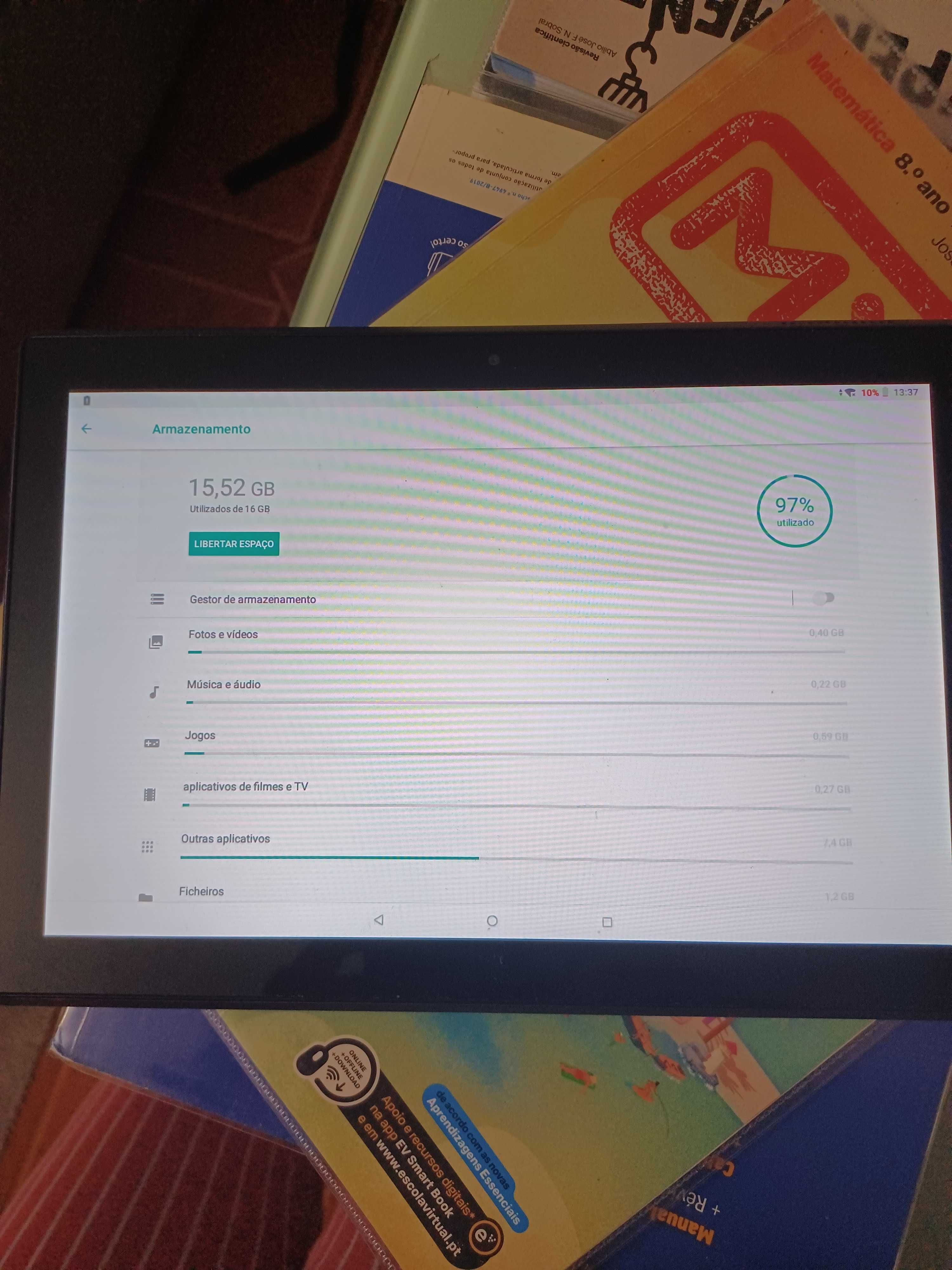 Tablet Lenovo preto