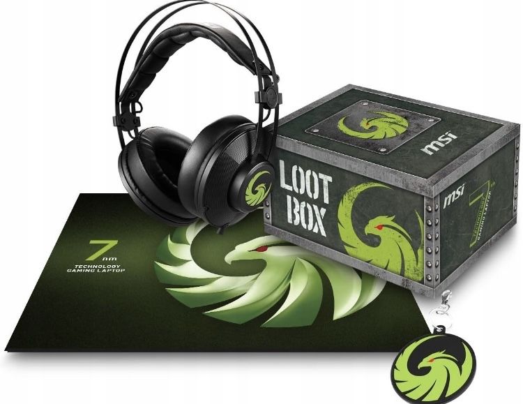 MSI Loot Box - Alpha 15 (słuchawki, podkładka, brelok)