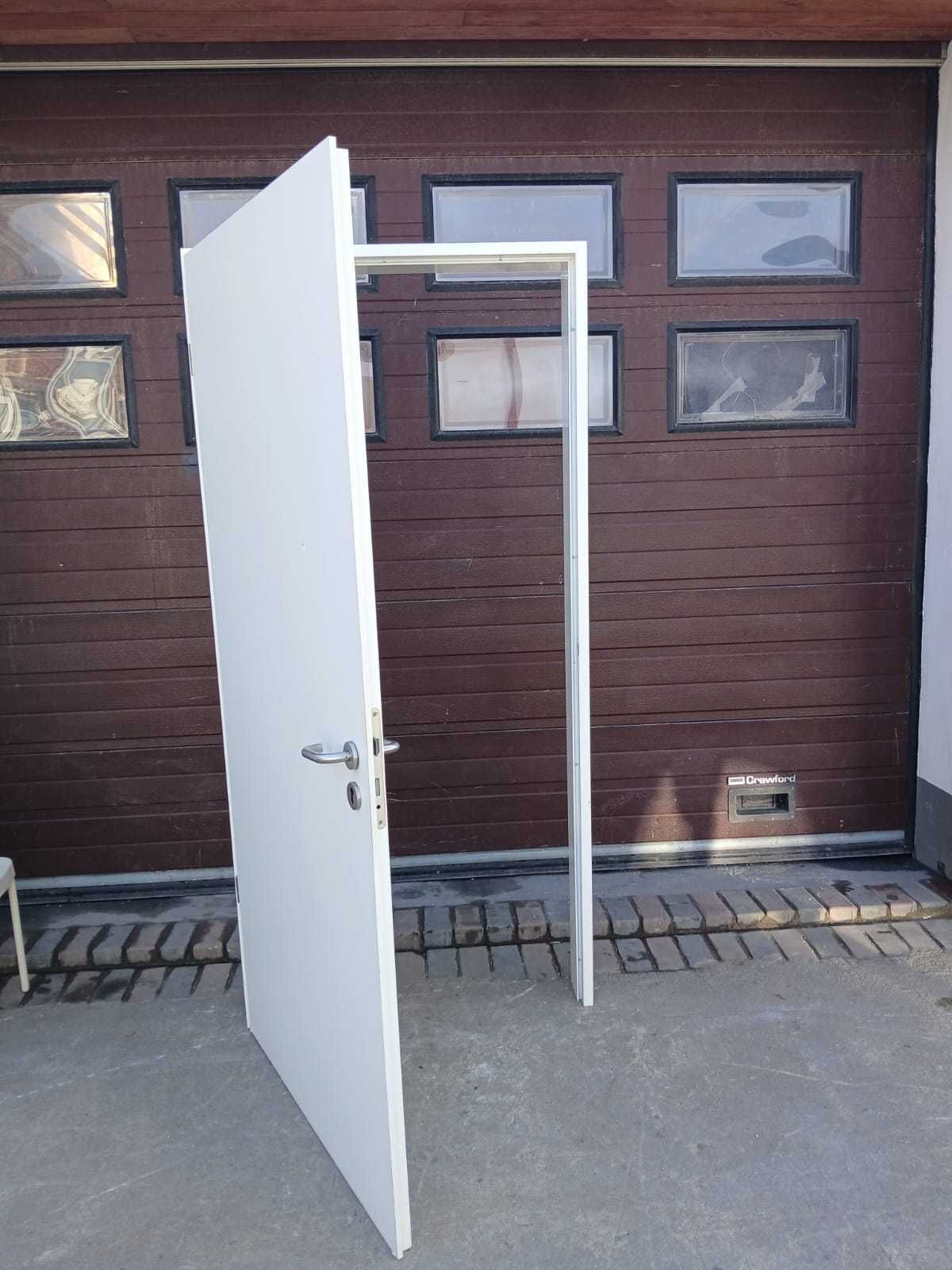 Drzwi wewnętrzne drewniane rama metalowa Lewe 103x213 DOWÓZ CAŁY KRAJ