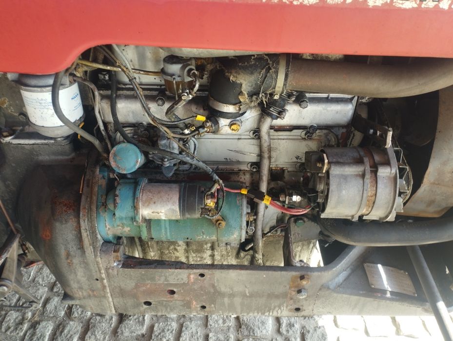 Ciągnik Massey Ferguson MF30 Reduktor, Blokada