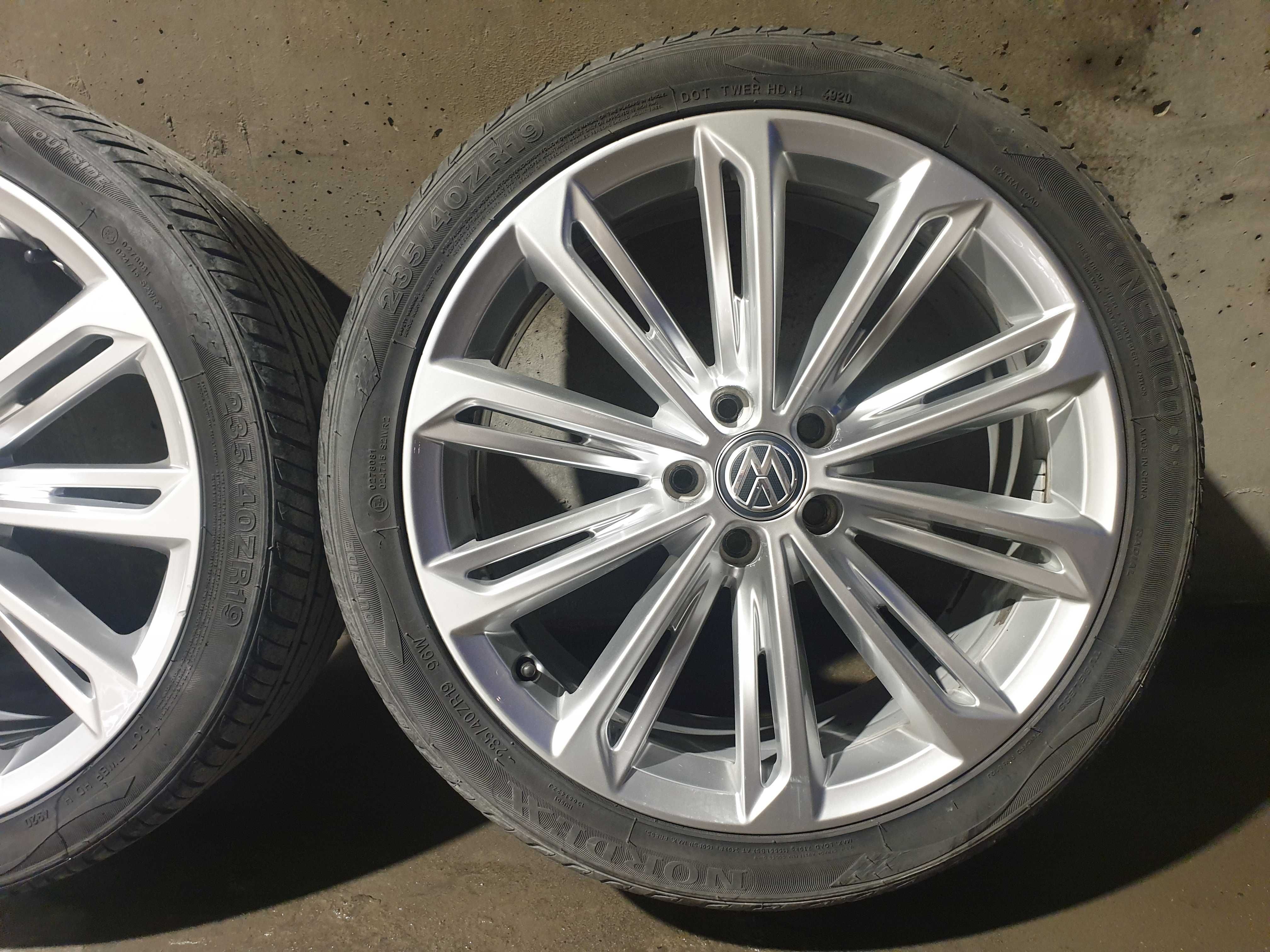 Oryginalne felgi Verona 19" VW passat B8 r-line