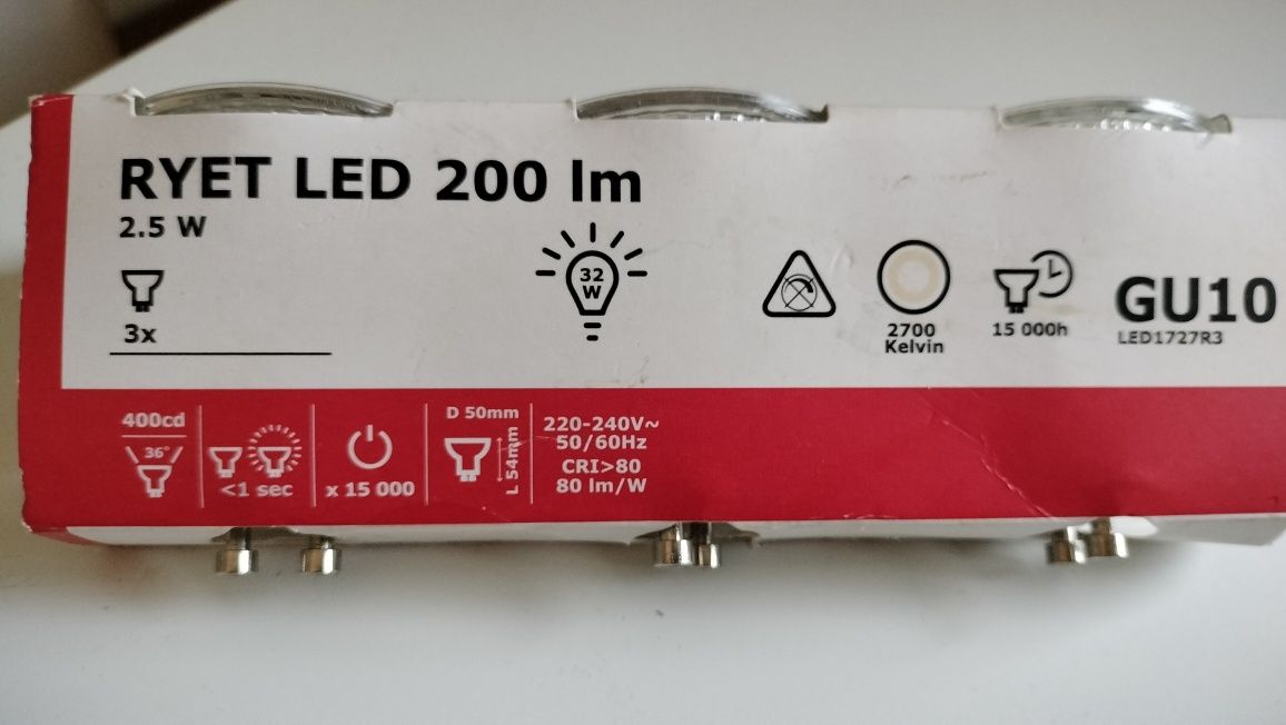 Lâmpadas Led novas
