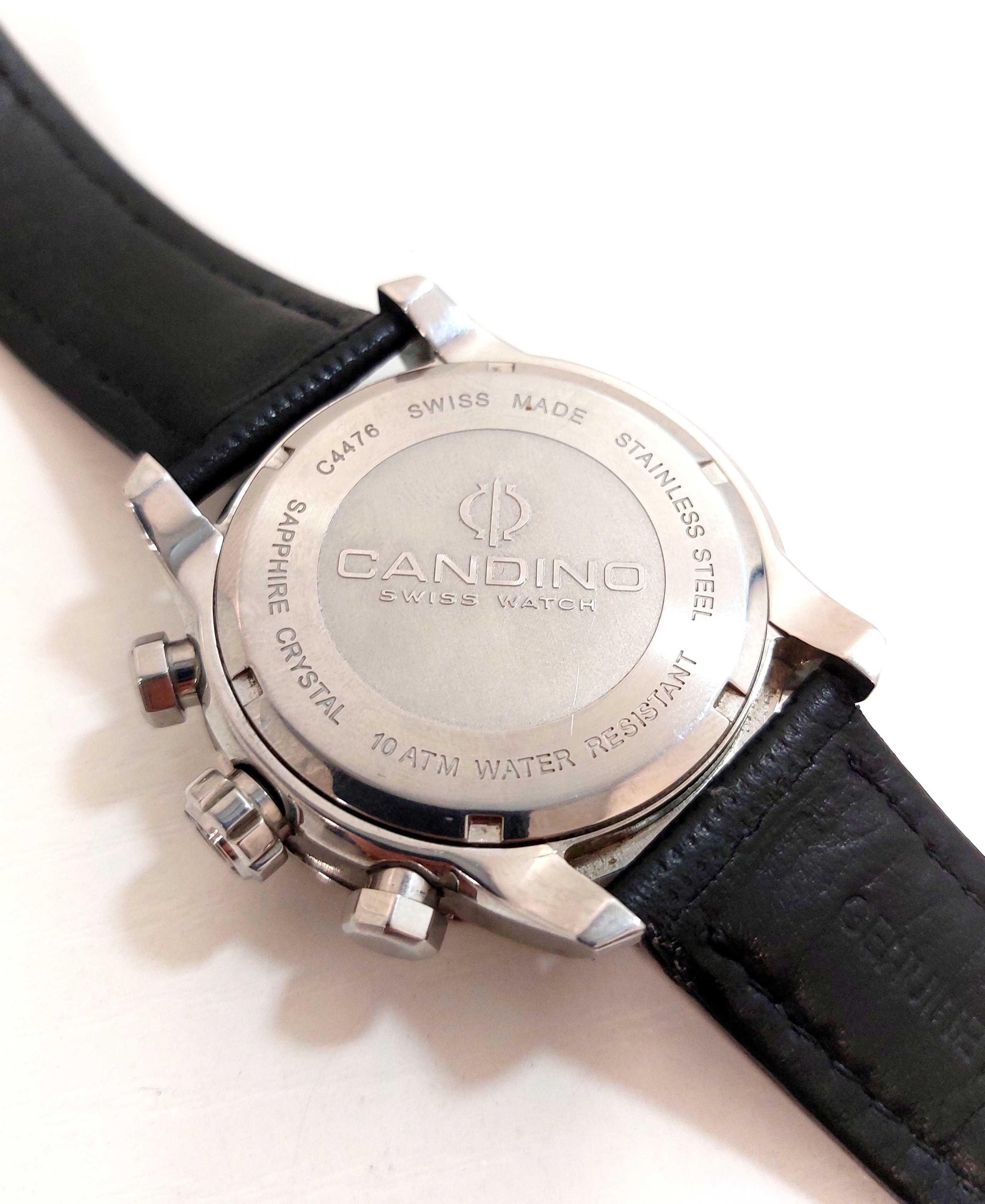 Zegarek CANDINO C4476/1 SWISS MADE szafir chrono