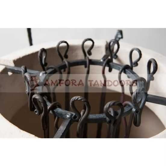 Piec TANDOOR Tandoori Tandyr model ATAMAN NA ZAWIASACH grill ogrodowy