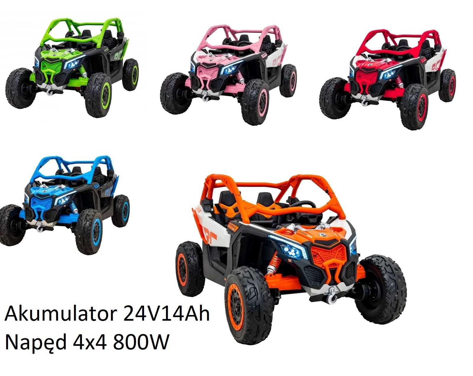 800W 24V 14ah 2os. Buggy Maverick Auto na akumulator Pojazd dla dzieci