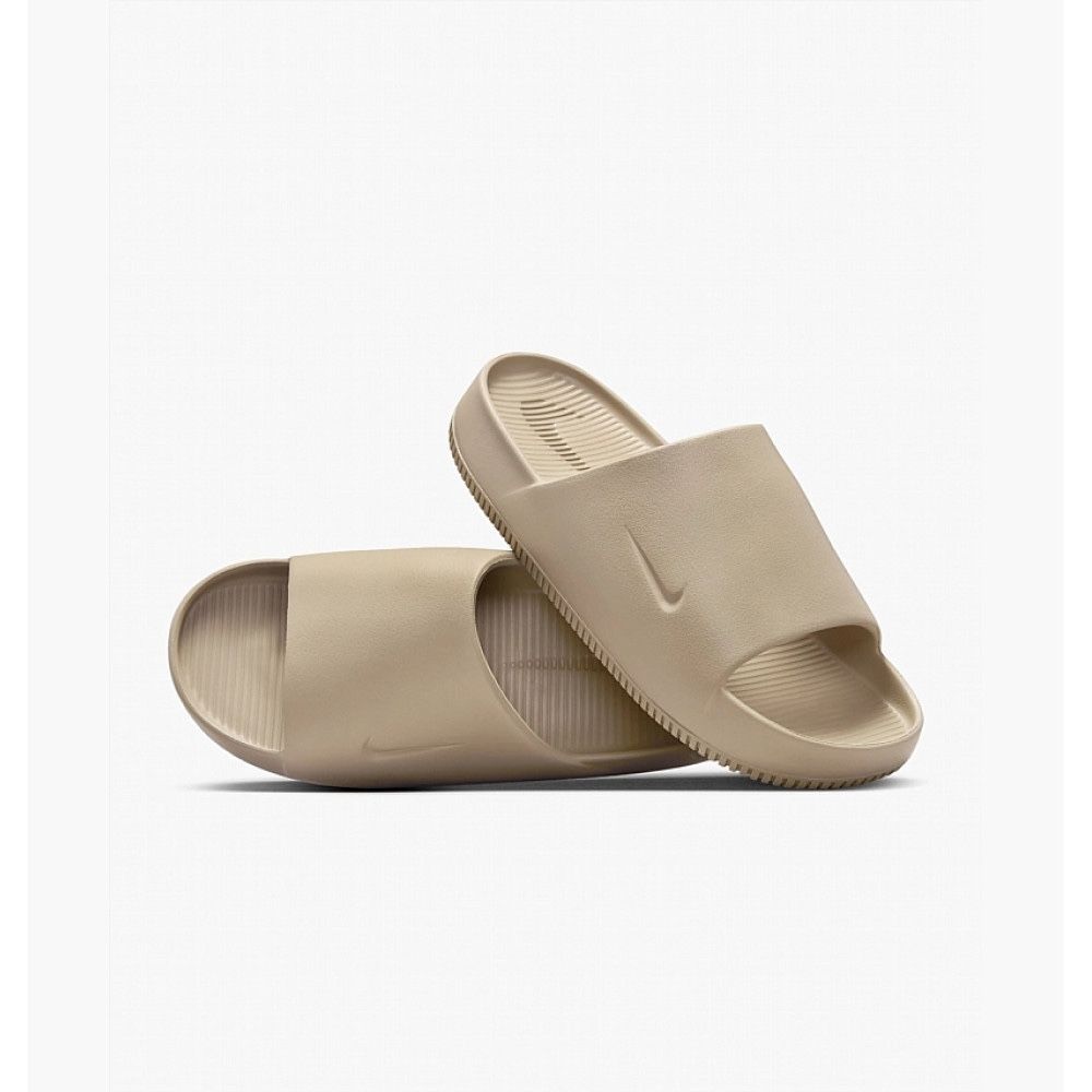 Тапки Nike Calm Slide у бежевому кольорі 38-45 тапочки шльопанці