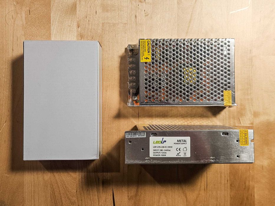 Fonte de alimentação 12V Fita LED IP20 100W – LEDUP – NOVA