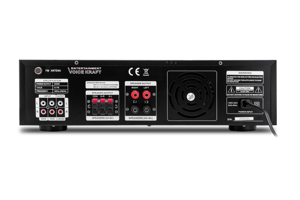 Głośnik Bluetooth USB SD Karaoke radio FM + mikrofon VK 082