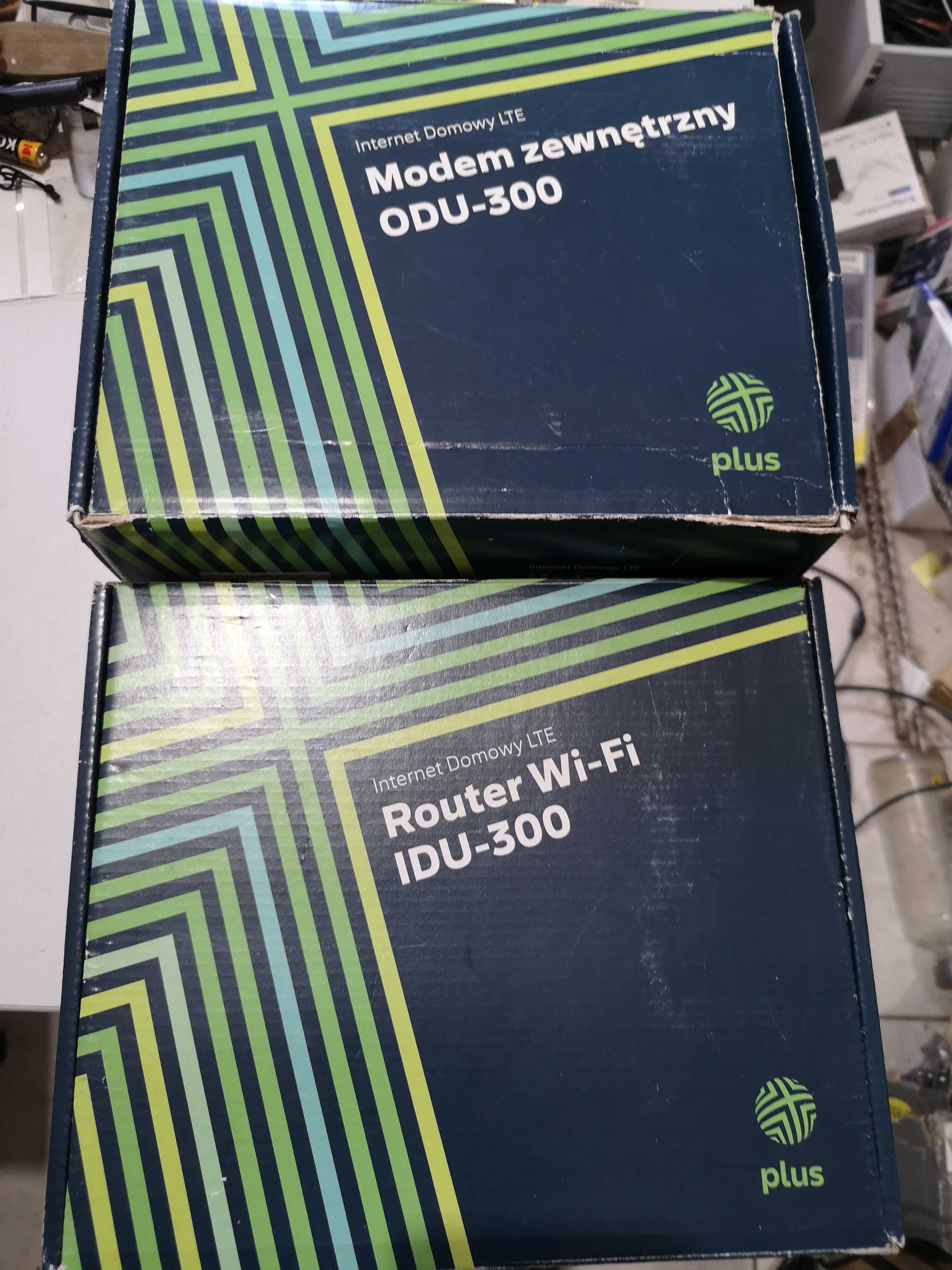 Router ODU-300 IDU-300 LTE na SIM WiFi LAN internet Pruszcz Gdański