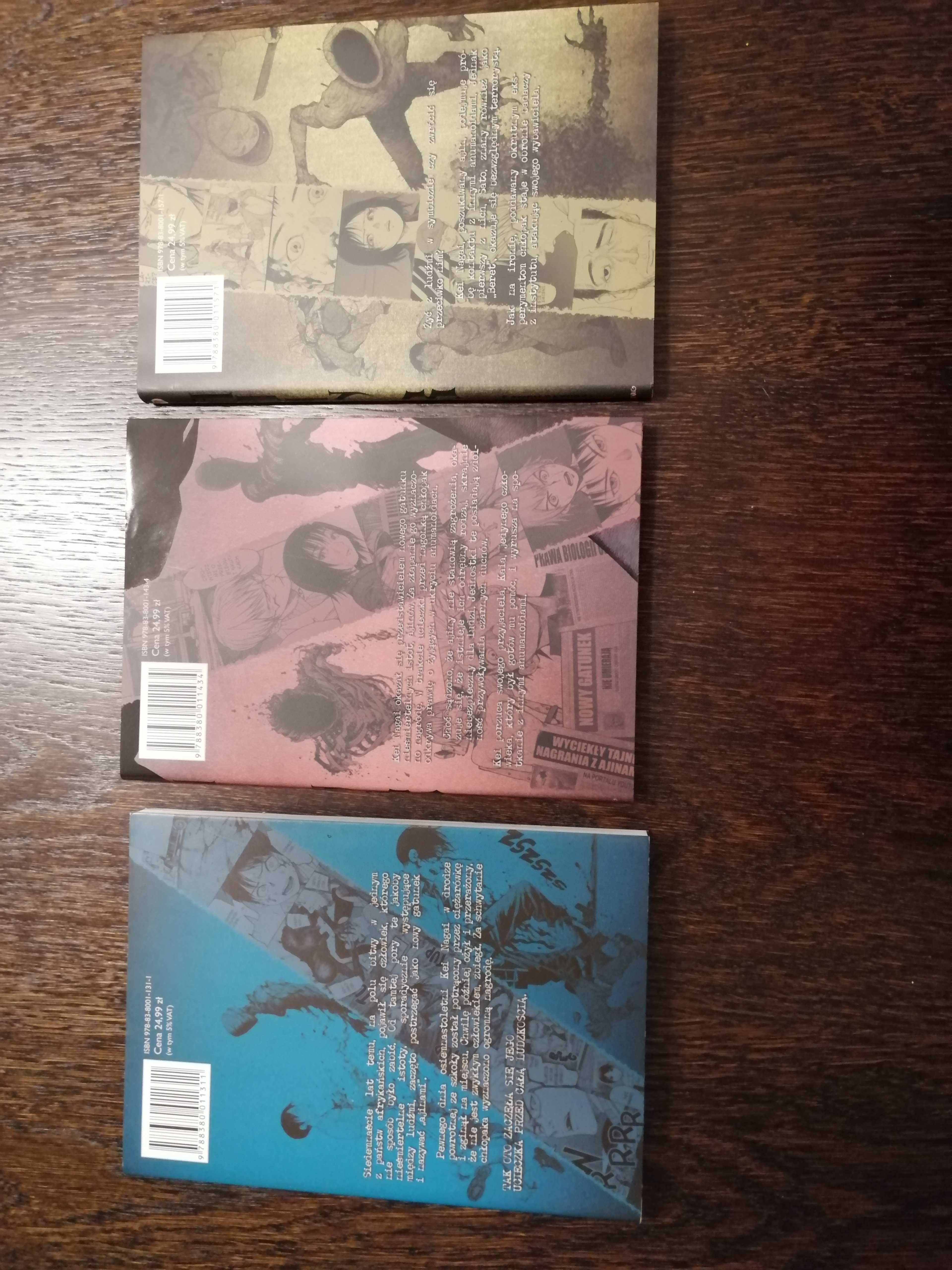 Manga Ajin tom 1,2,3