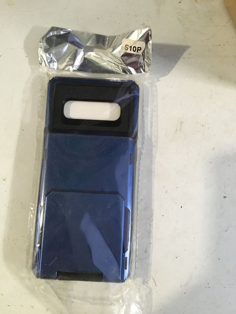 Capa rigida para samsung S10 plus com espaco cartoes