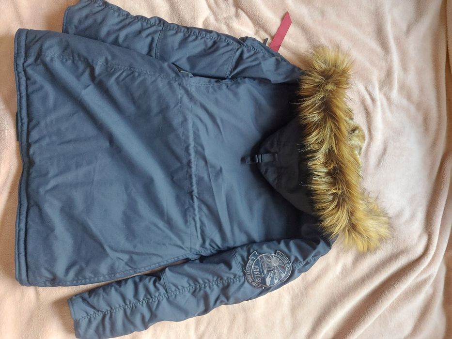 Alpha Industries N-3B Parka granatowa size L alaska  Nowa