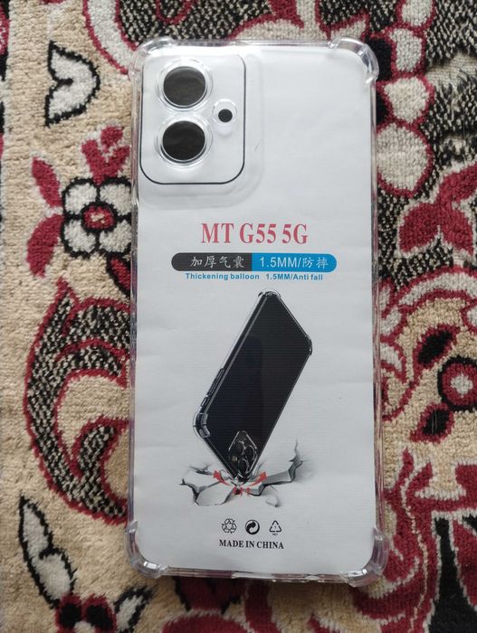 Чохол силіконовий для Moto G55 5G.