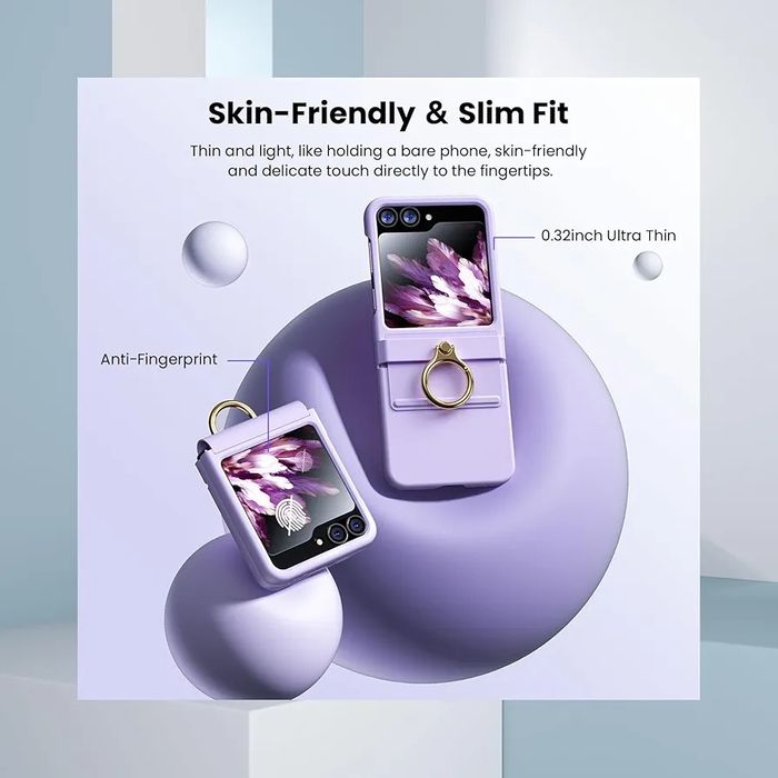 Etui case Samsung Galaxy Z Filp 6 fioletowy O203