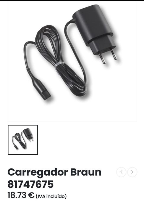 Carregador Braun