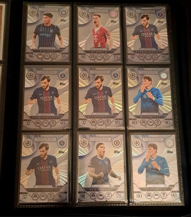 Cartas match attax 2026