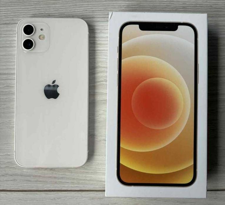 Apple IPHONE 12 biały 64GB stan bardzo dobry