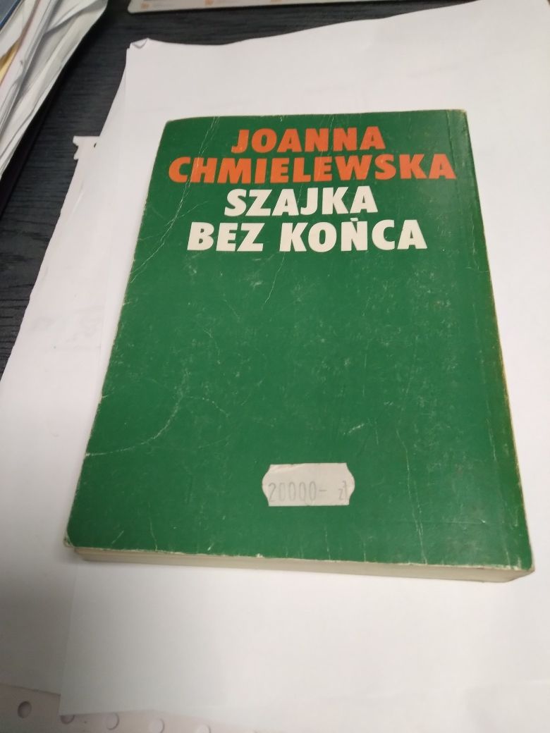 Joanna Chmielewska 2 ksiażki "Szajka bez końca" , Skarby.