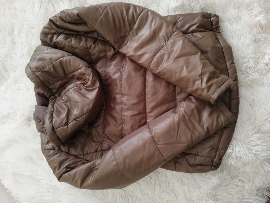 kurta Bershka S M 36 38 brąz