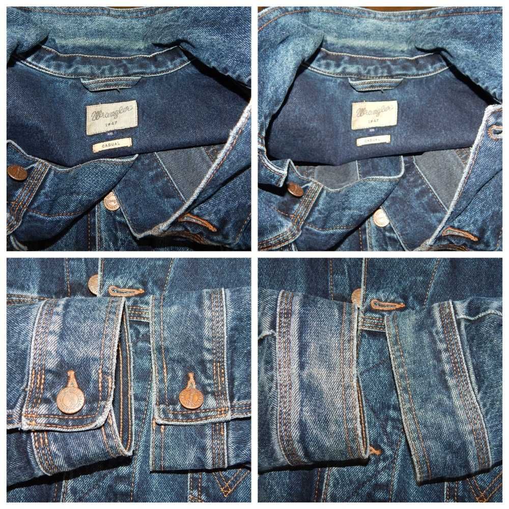 Джинсовая куртка WRANGLER Authentic JKT Denim Trucker Jacket. Size XXL