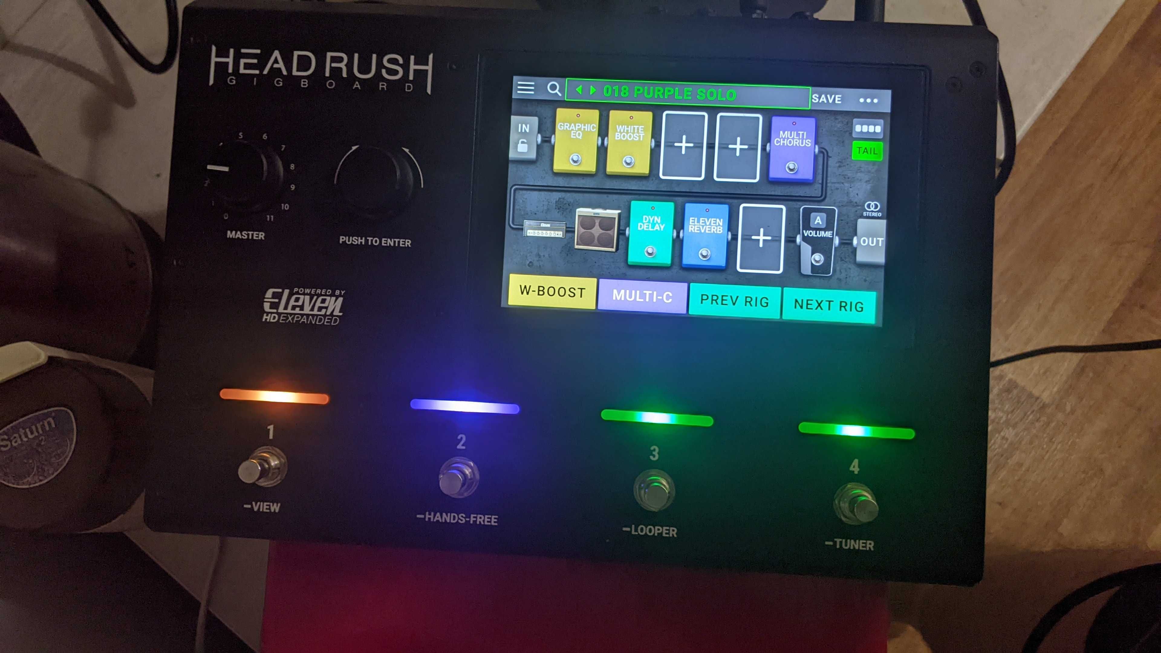 Headrush Gigboard гитарный процессор + педаль экспрессии