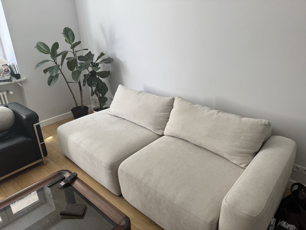 Sofa beżowa jak westwing z funkcją spania